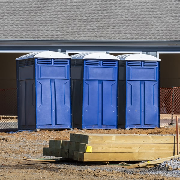 what is the maximum capacity for a single porta potty in Kurtz IN